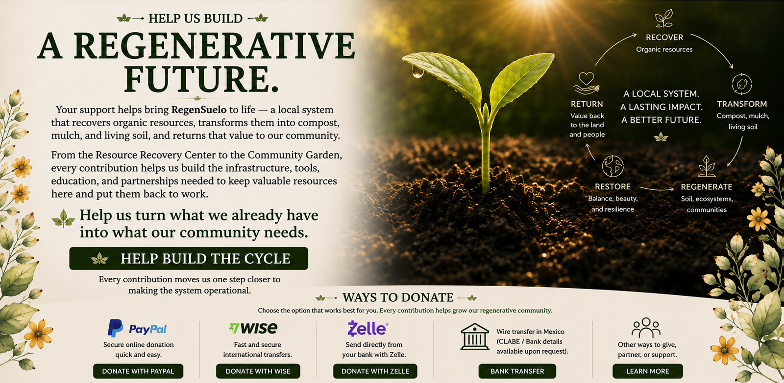 Help build a regenerative future